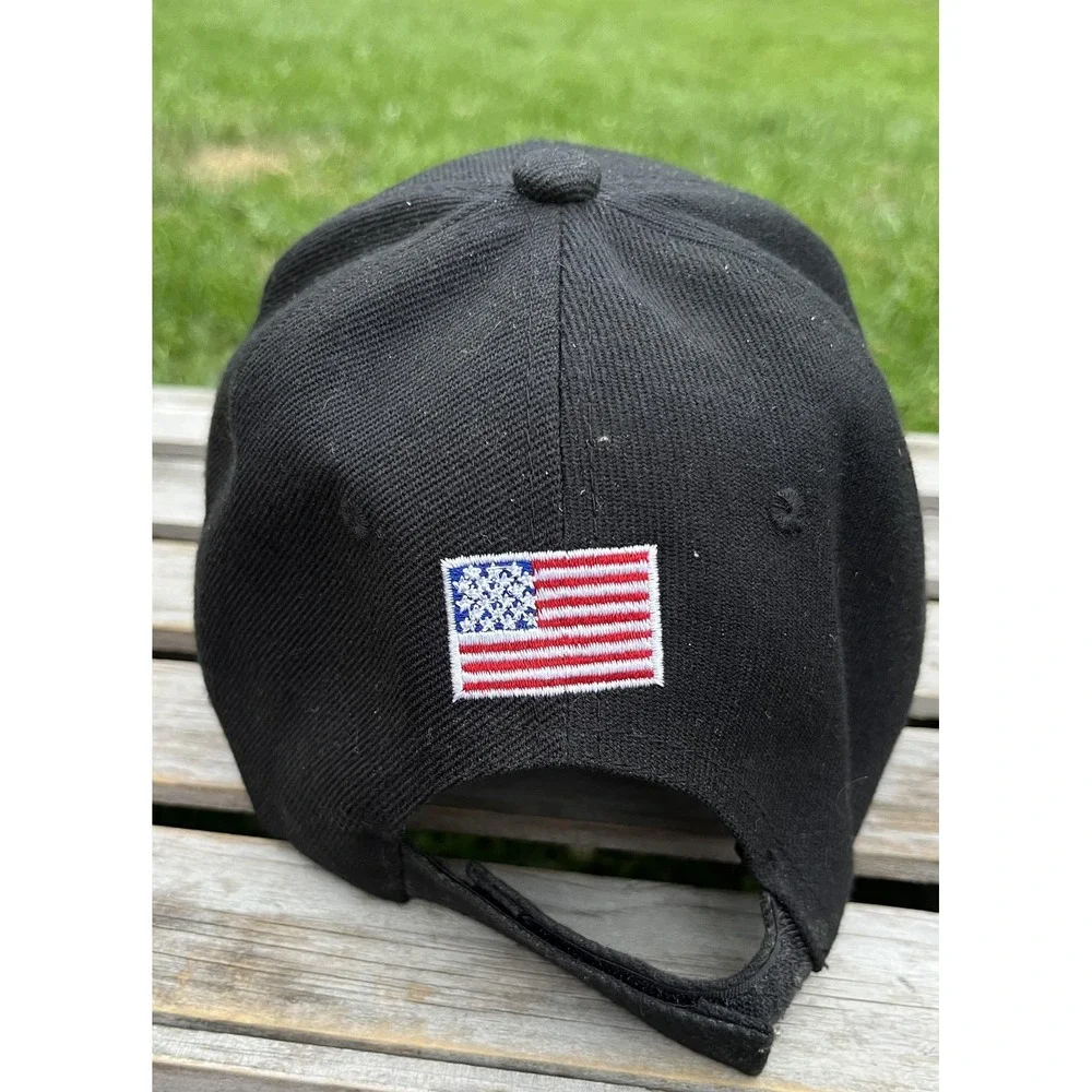 America Stand Your Ground Hat Cap Strap Back Patriotic USA Flag Embroidered Mens